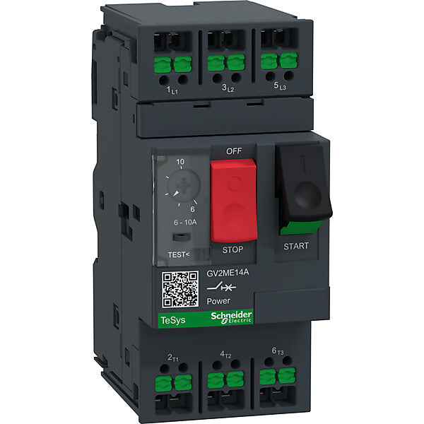 Schneider Electric Motorschutzschalter 6-10A Snapin GV2ME14A